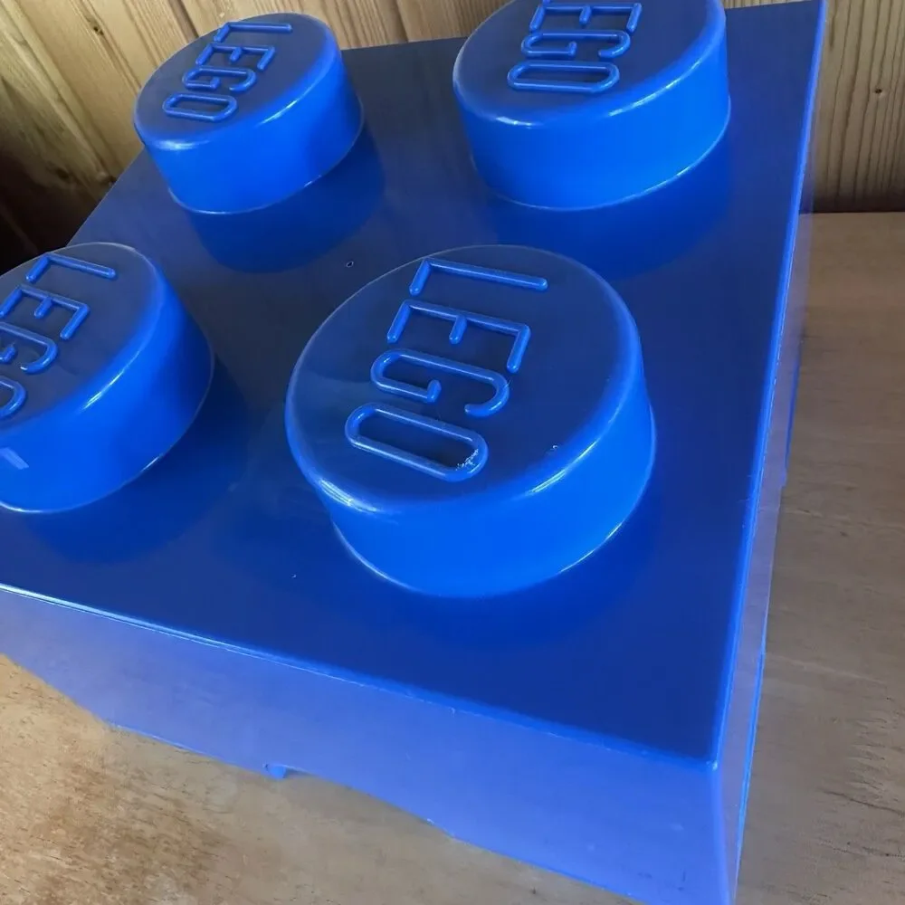 LEGO Room Copenhagen Blue 4-Stud Storage Brick Drawer Stackable Organizer